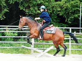 Learning to jump.