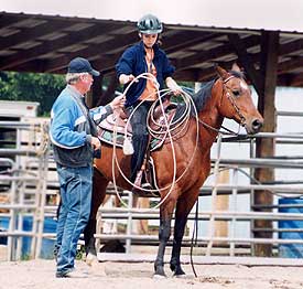Learn to rope.
